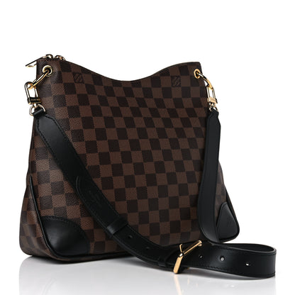 Louis Vuitton Damier Ebene Odeon MM Black 2 of 5