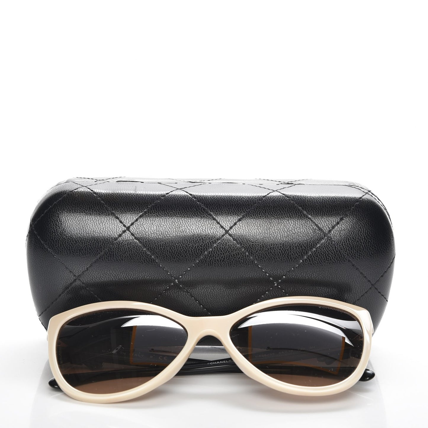 Butterfly Charms Sunglasses 5281 Beige Black