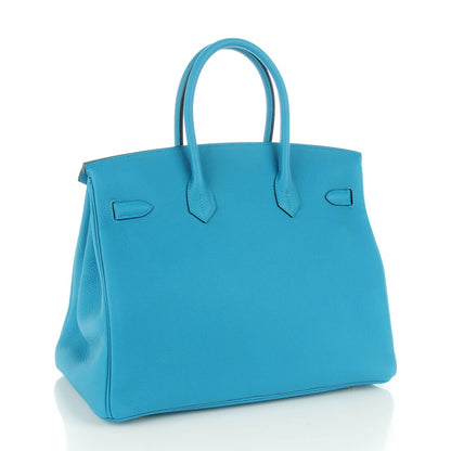 Hermes Togo Birkin 35 Turquoise 14 of 20