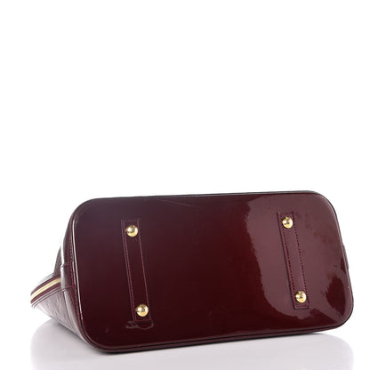 Louis Vuitton Vernis Alma GM Rouge Fauviste 4 of 15