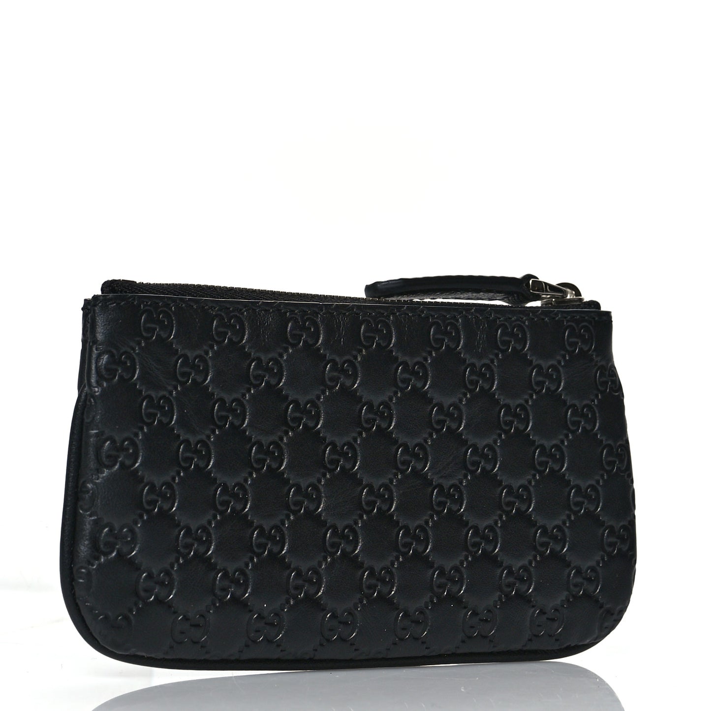 Microguccissima Key Ring Coin Case Black