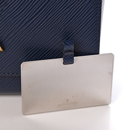 Louis Vuitton Epi Twist Shoulder Bag MM Indigo 7 of 10