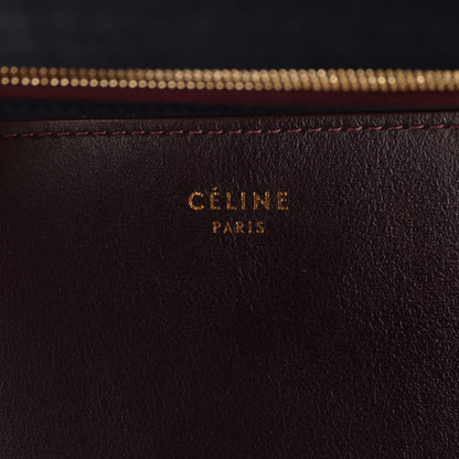 Celine Smooth Calfskin Blade Flap Burgundy 6 of 11