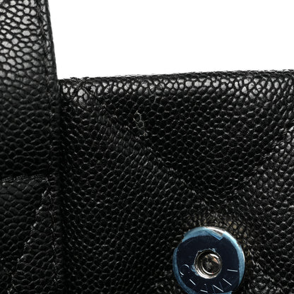 Chanel Caviar Quilted Large CC Tote Black 11 of 17