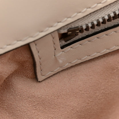 Gucci Calfskin Matelasse Small GG Marmont Shoulder Bag White 11 of 12