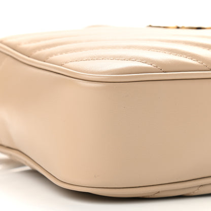 Saint Laurent Calfskin Matelasse Monogram Lou Camera Bag Dark Beige 8 of 10