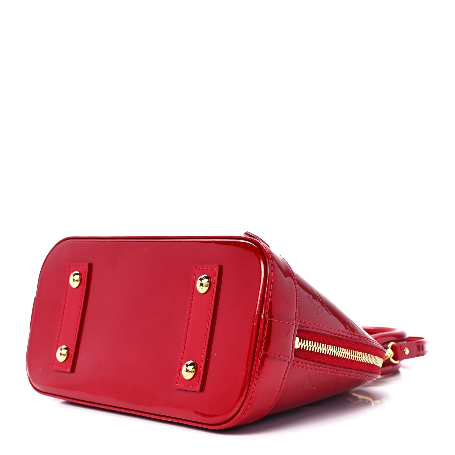 Louis Vuitton Vernis Alma BB Pomme D'Amour 12 of 12