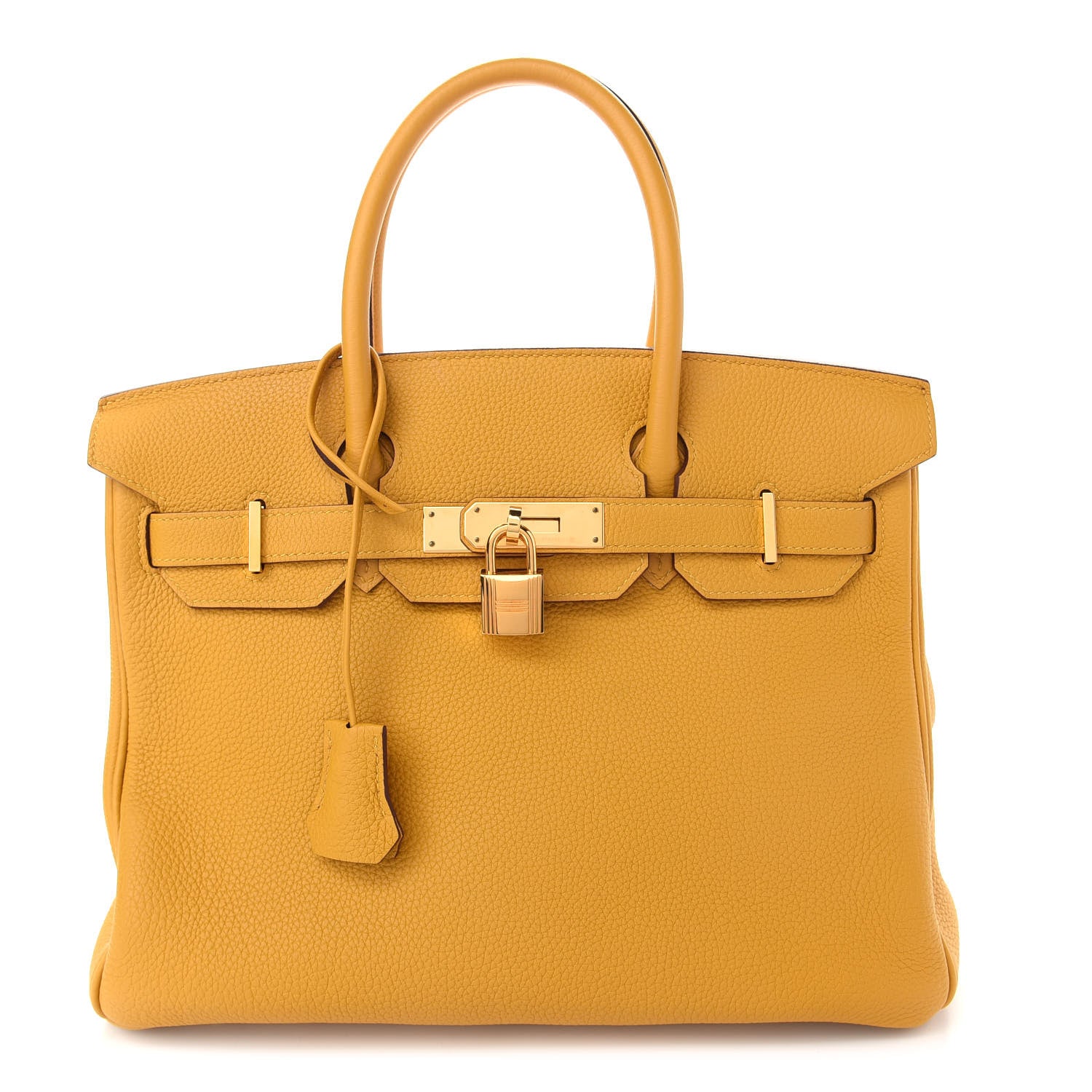 Hermes Togo Birkin 30 Jaune Ambre 1 of 12