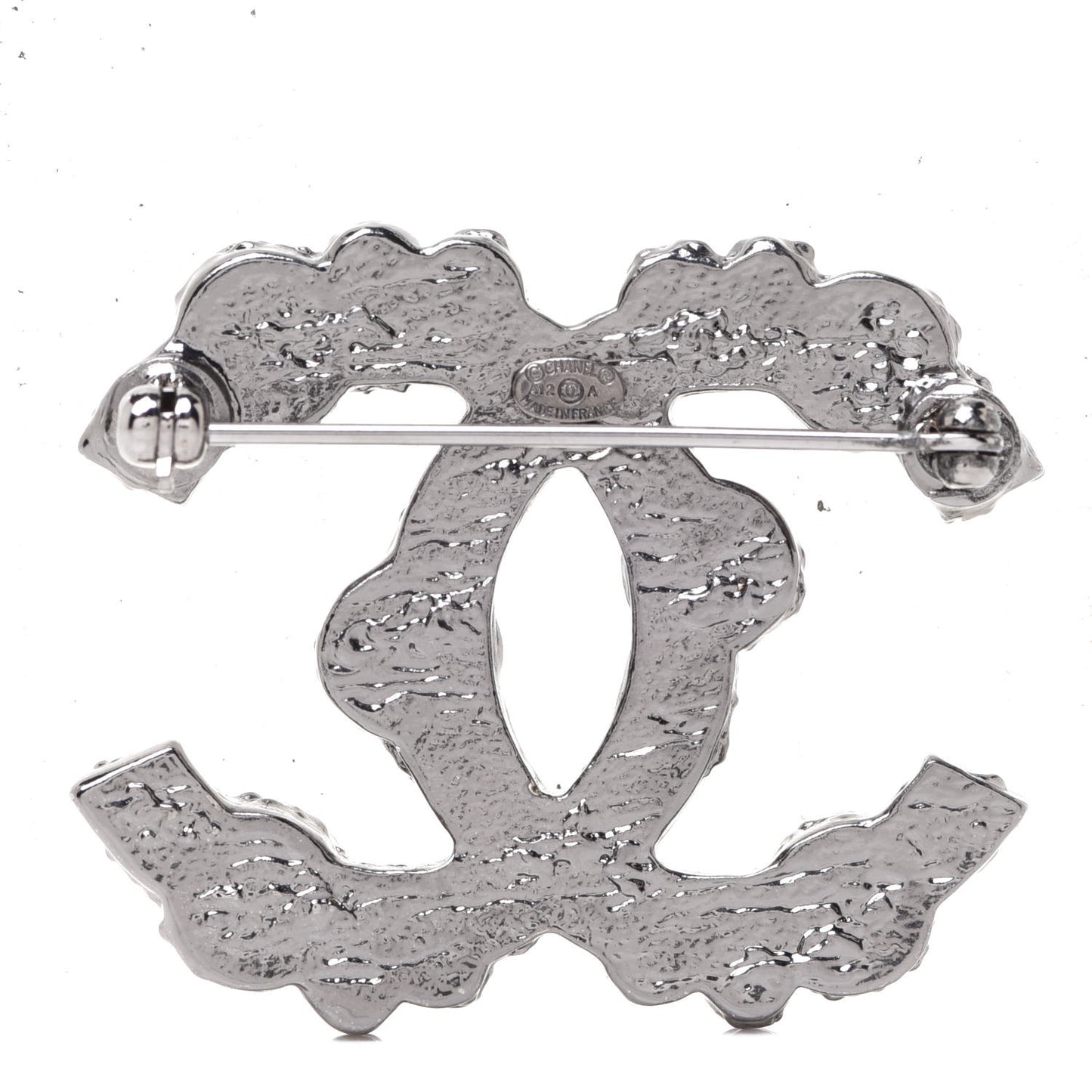 Ruthenium Crystal CC Brooch