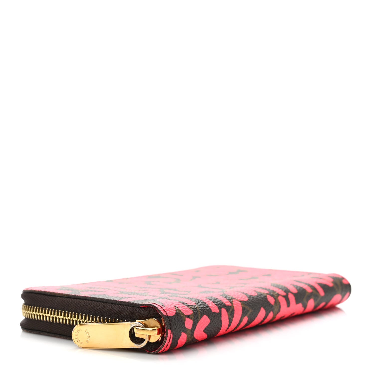 Louis Vuitton Monogram Graffiti Zippy Wallet Fuchsia 4 of 7