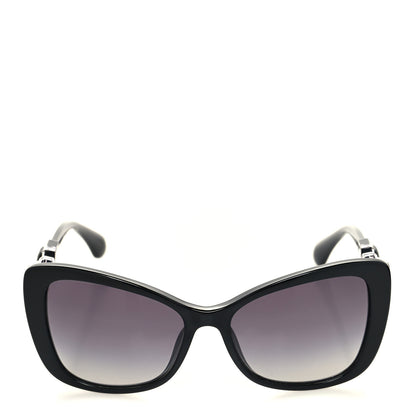 Chanel Acetate Pearl Butterfly Sunglasses 5445-H Black 1 of 6