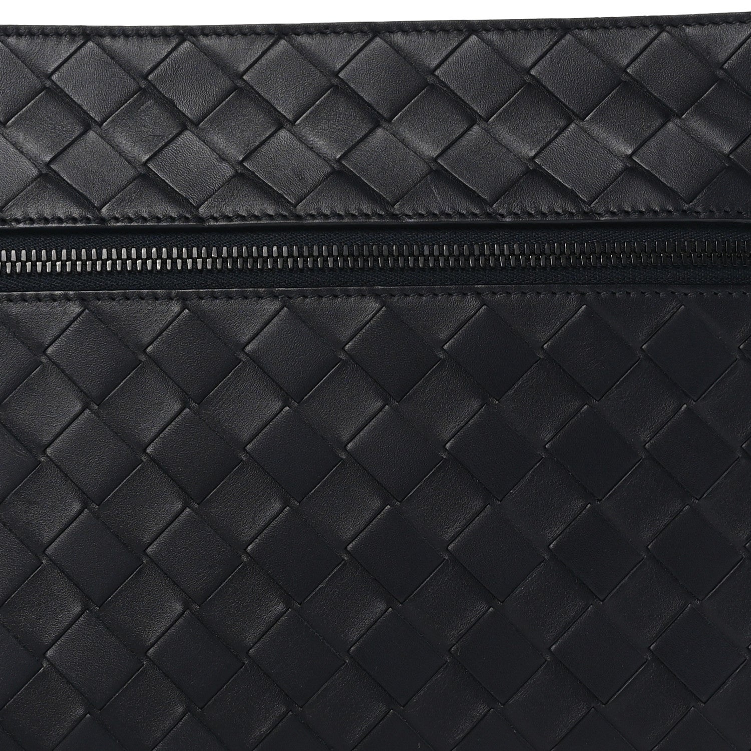 Bottega Veneta Calfskin Intrecciato Document Case Black 8 of 10