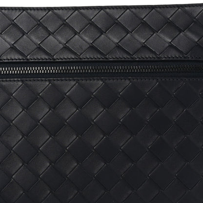 Bottega Veneta Calfskin Intrecciato Document Case Black 8 of 10
