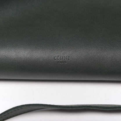 Celine Smooth Calfskin Medium Big Bag Dark Green 7 of 10