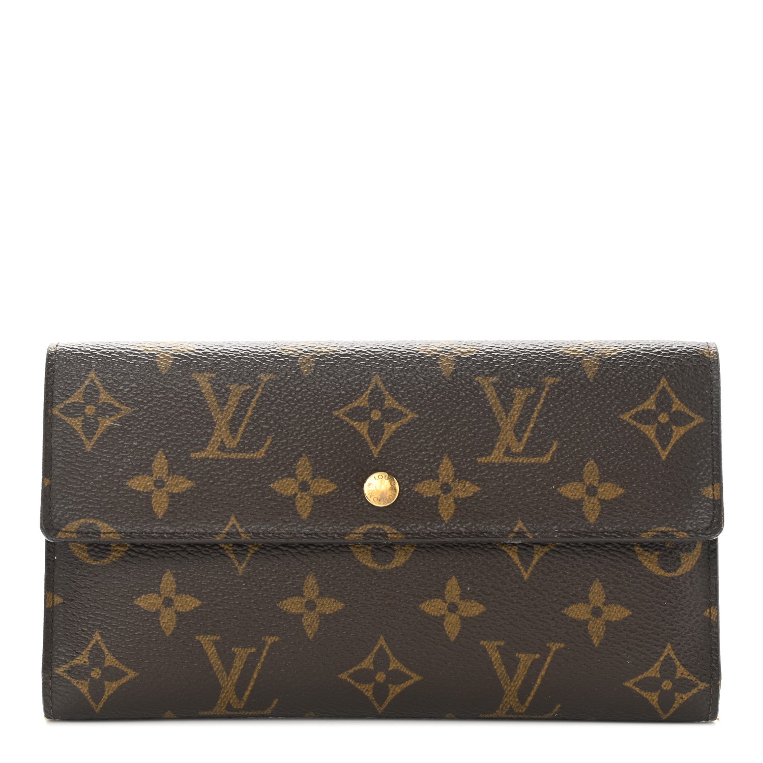 Louis Vuitton Monogram Porte Tresor International Wallet 1 of 13