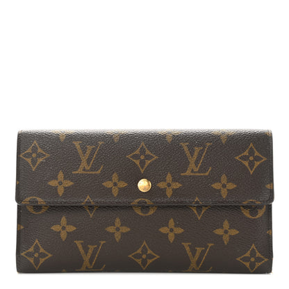 Louis Vuitton Monogram Porte Tresor International Wallet 1 of 13