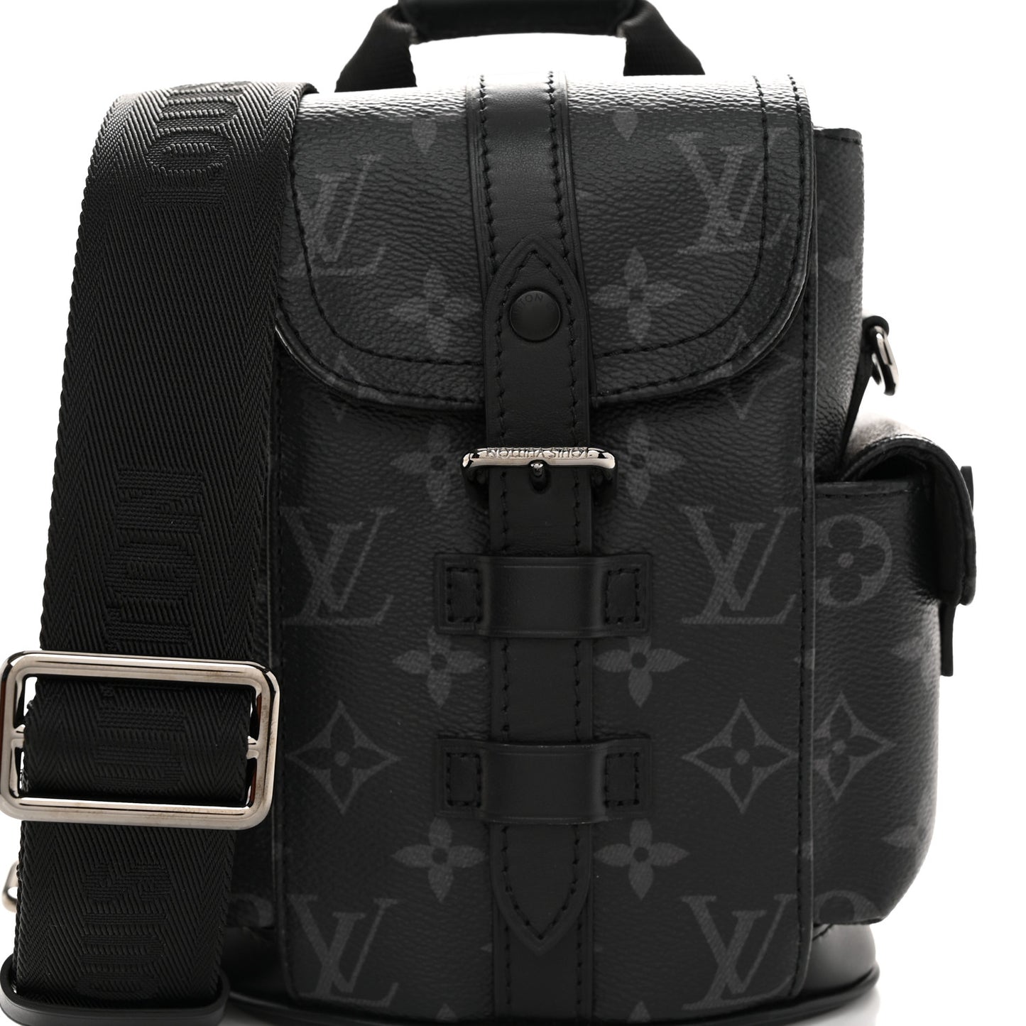 Monogram Eclipse Nano Christopher Backpack Black