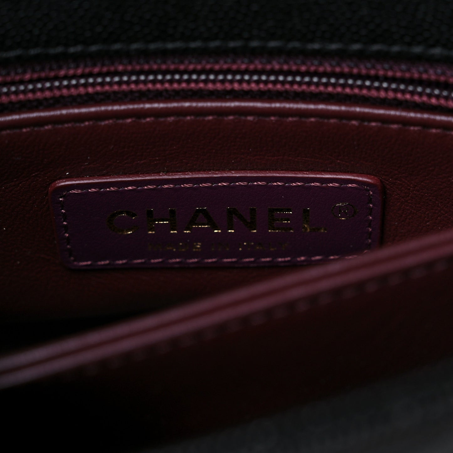 Caviar Quilted Extra Mini Coco Handle Flap Black