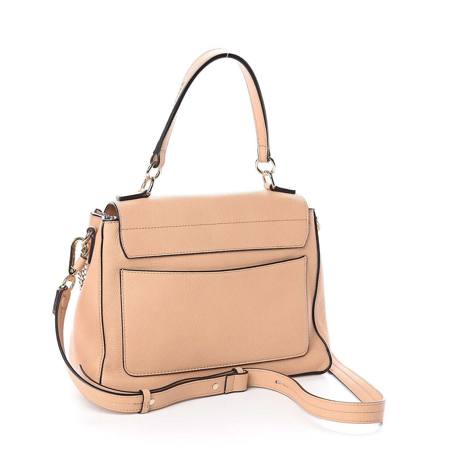 Chloe Calfskin Small Faye Day Shoulder Bag Blush Nude 2 of 8