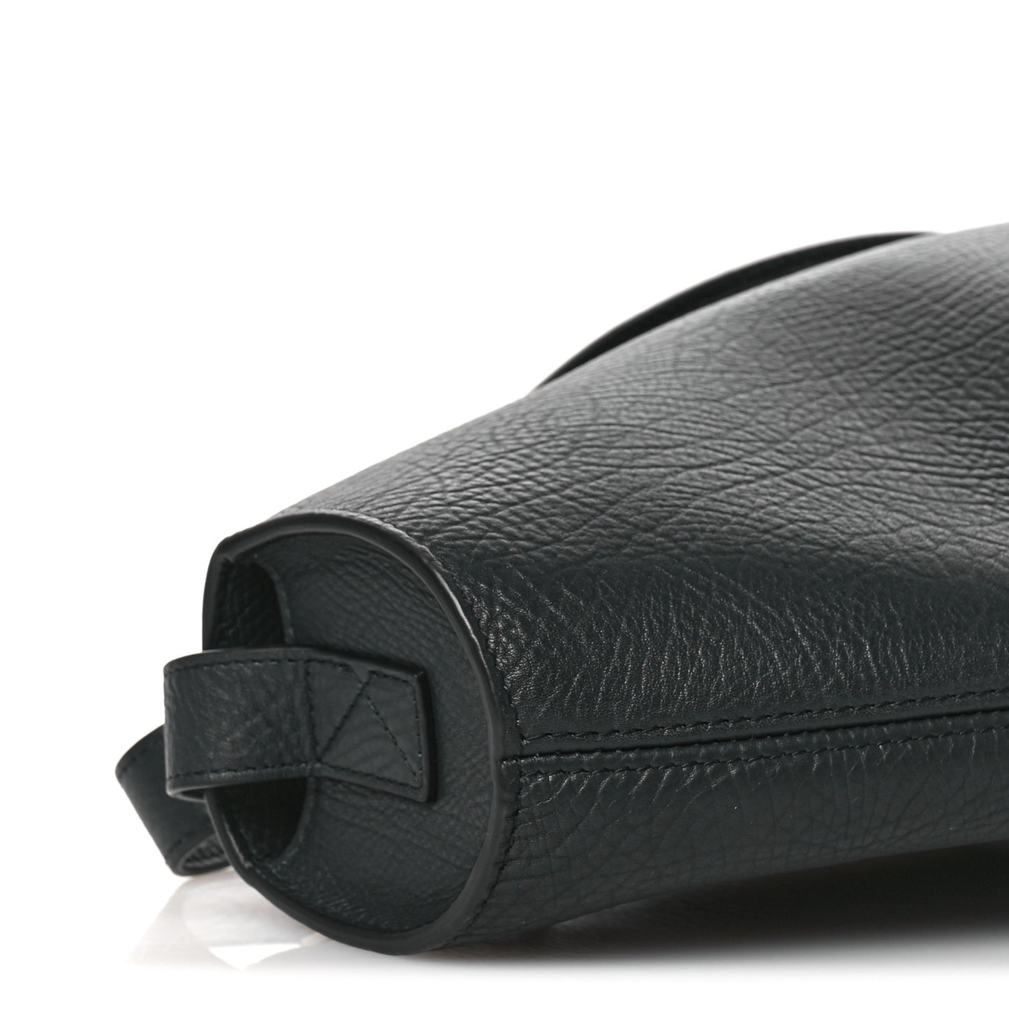 Calfskin Large Horn Bag Black