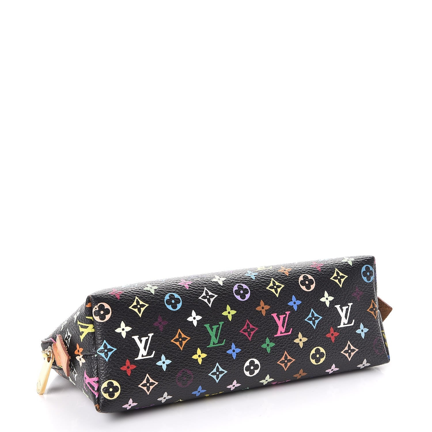 Louis Vuitton Monogram Multicolor Cosmetic Pouch Black Grenade 4 of 8