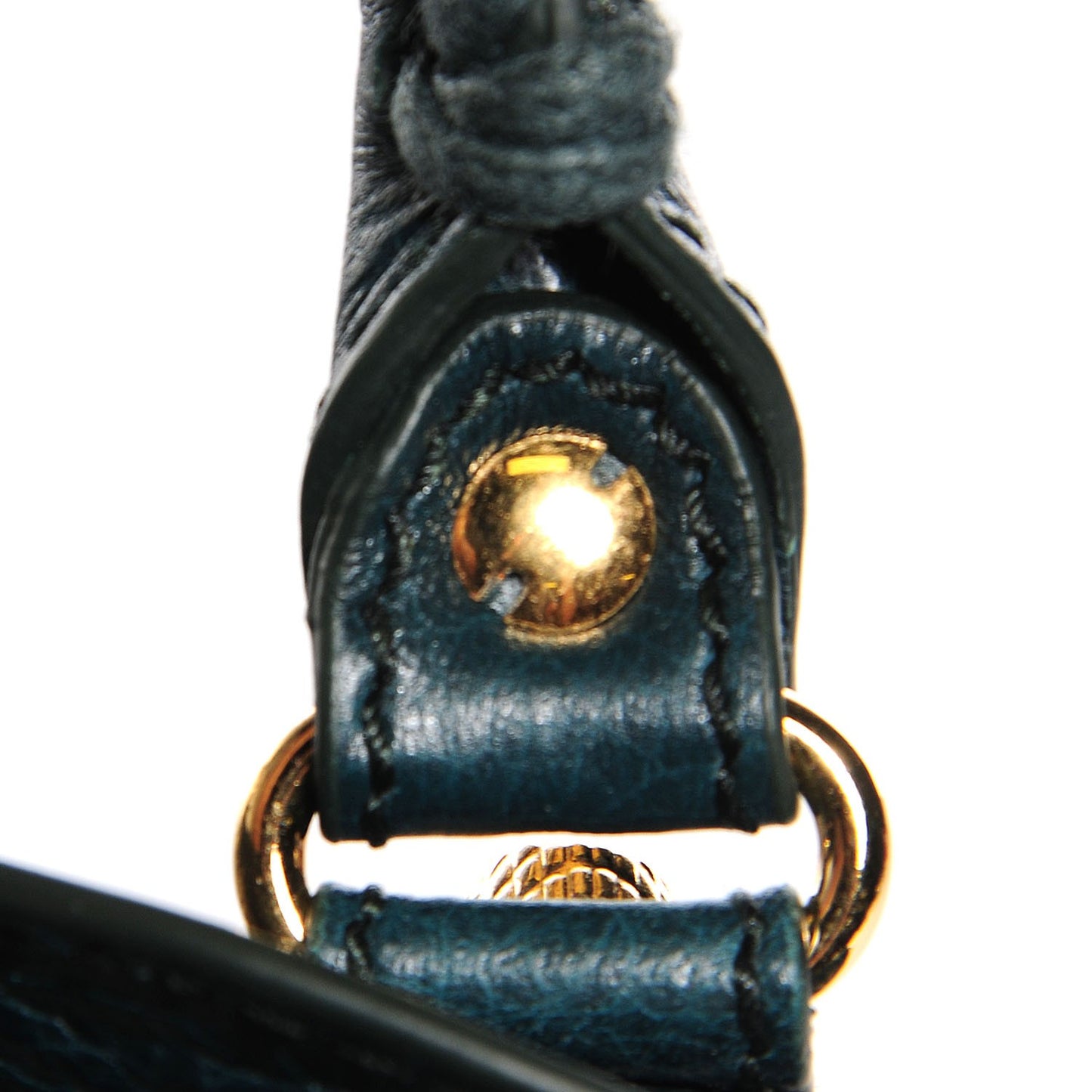 Agneau Giant 12 Gold Hardware Mini City Bleu Paon