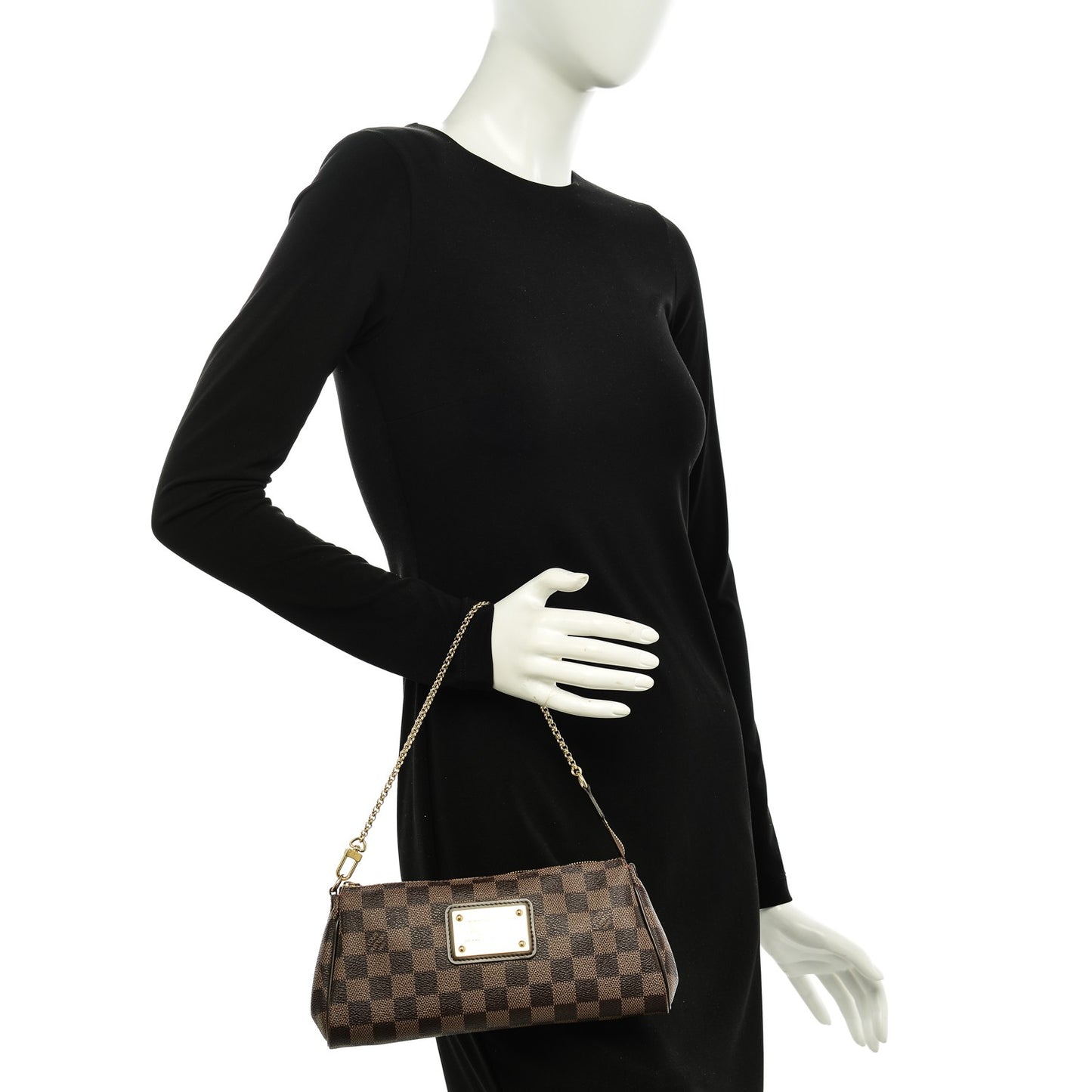 Damier Ebene Eva Clutch