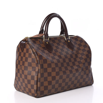 Louis Vuitton Damier Ebene Speedy 30 2 of 10