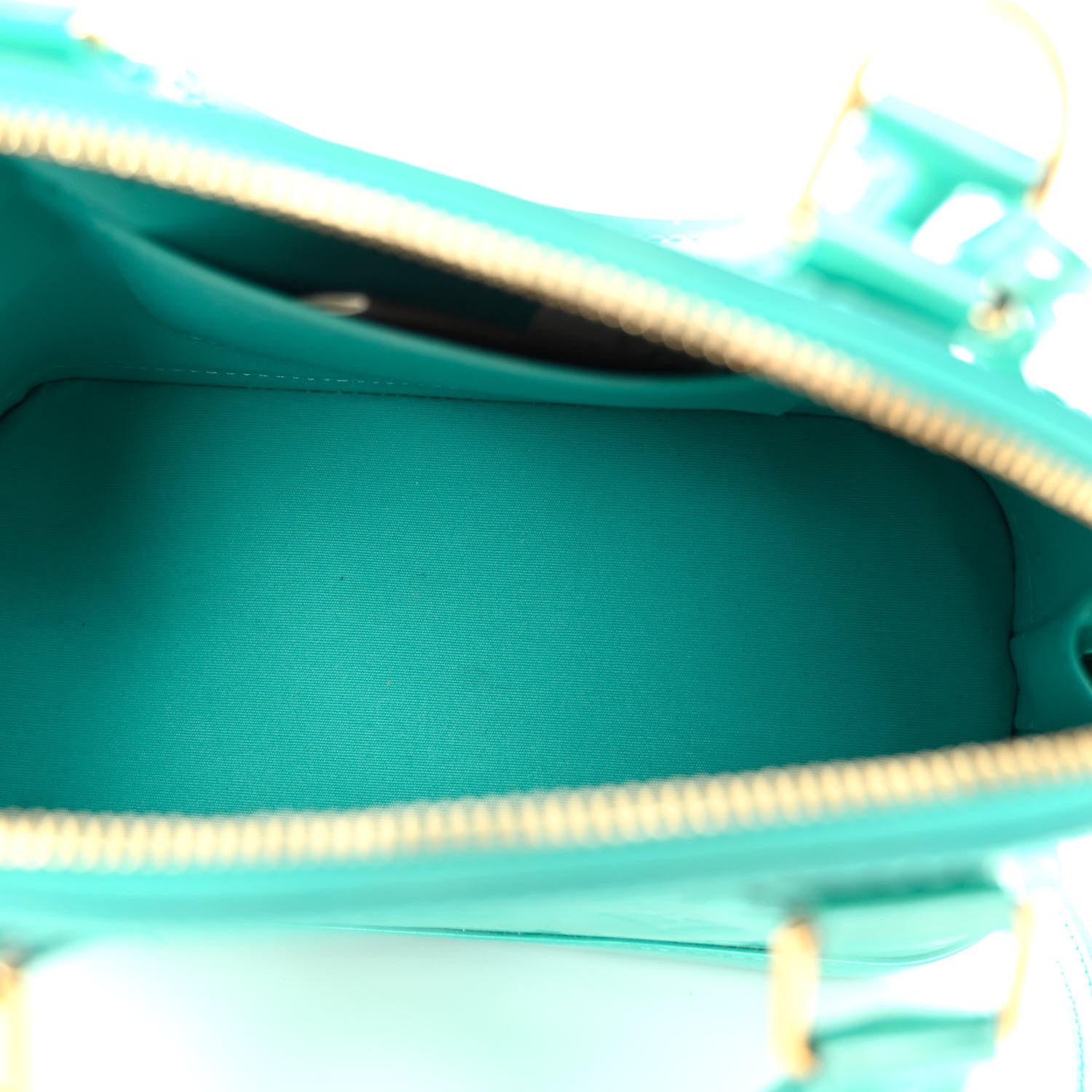 Louis Vuitton Vernis Alma BB Turquoise 5 of 11