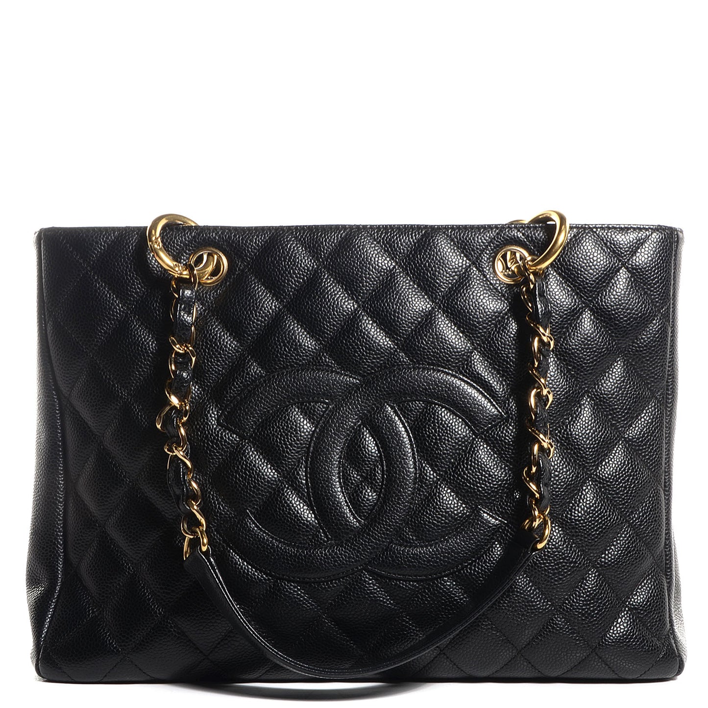 Caviar Grand Shopping Tote GST Black