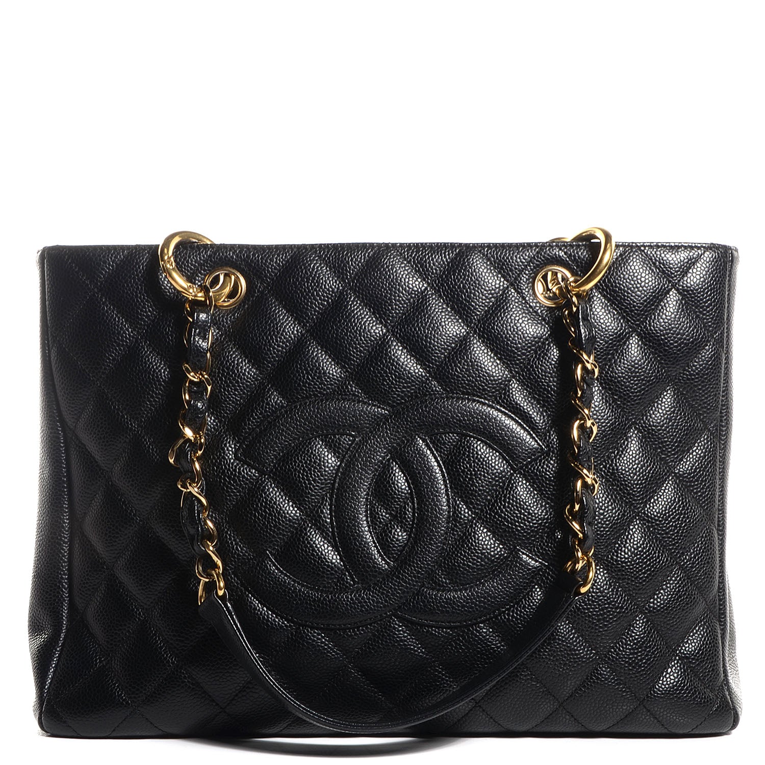 Chanel Caviar Grand Shopping Tote GST Black 1 of 7