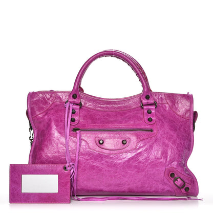 Balenciaga Agneau Classic Hardware City Amethyst 1 of 8