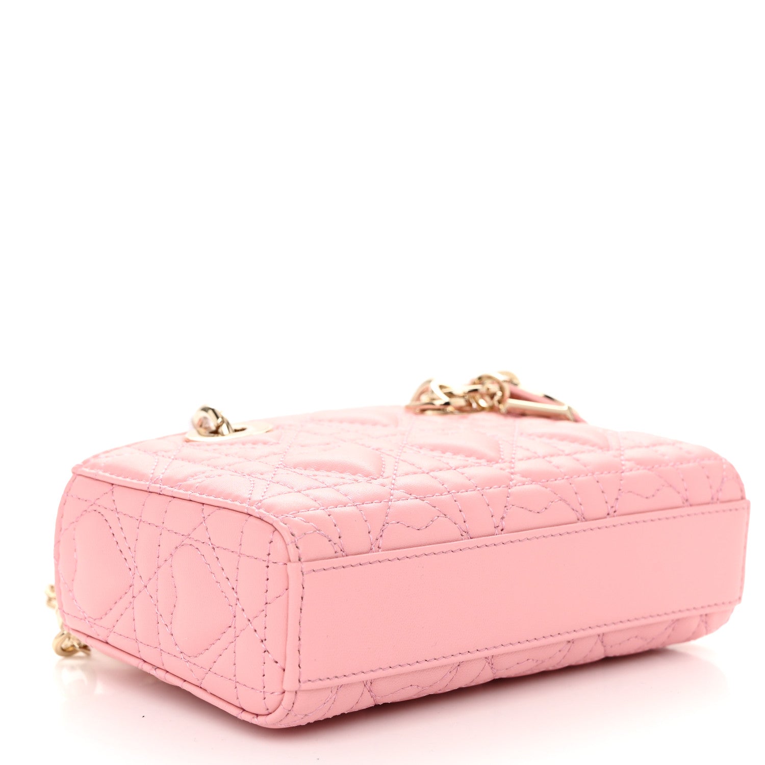 Christian Dior Lambskin Cannage Dioramour Micro Lady D-Joy Melacoton 4 of 11