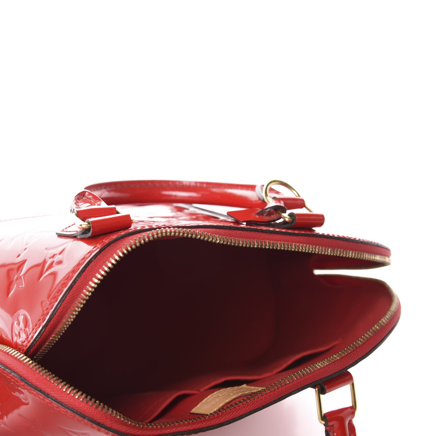 Louis Vuitton Vernis Alma PM Cherry 5 of 11