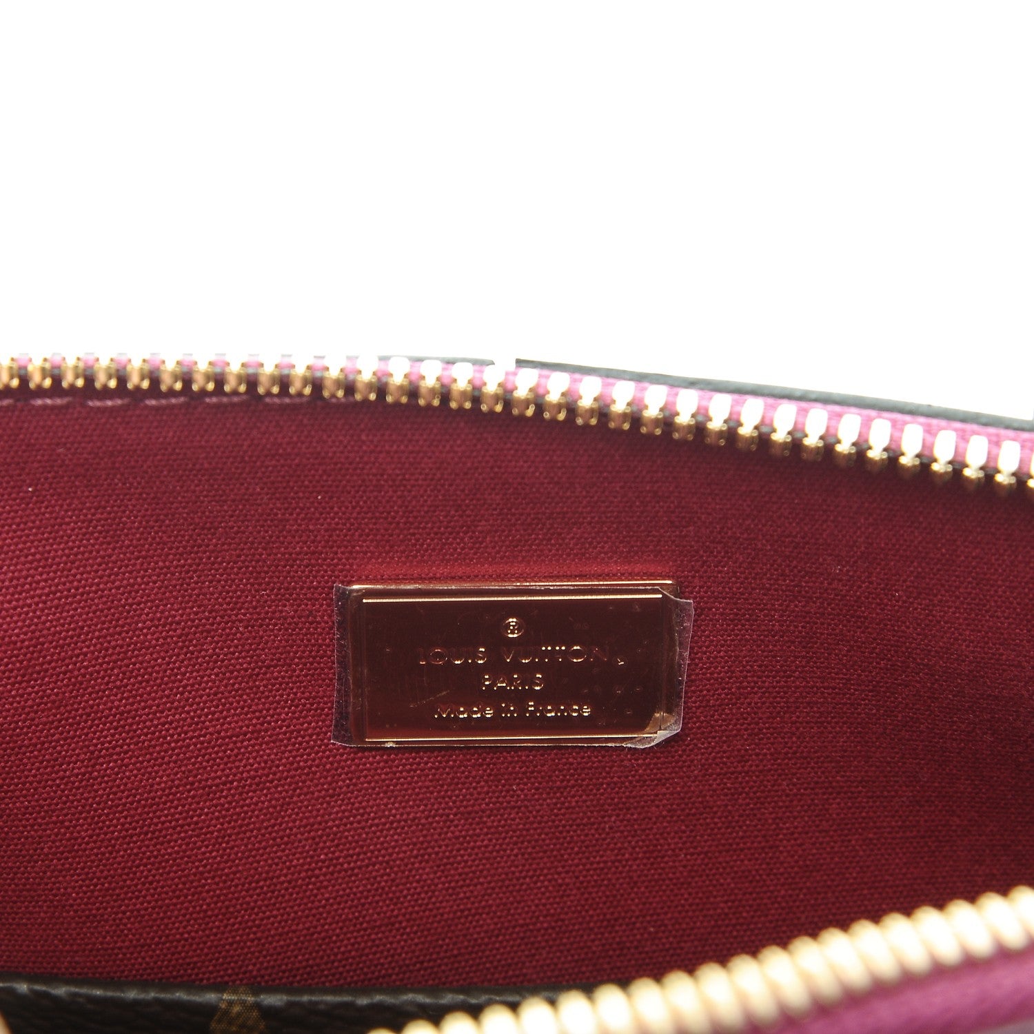 Louis Vuitton Patent Monogram Alma BB Magenta 6 of 7