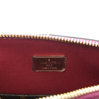 Louis Vuitton Patent Monogram Alma BB Magenta 6 of 7