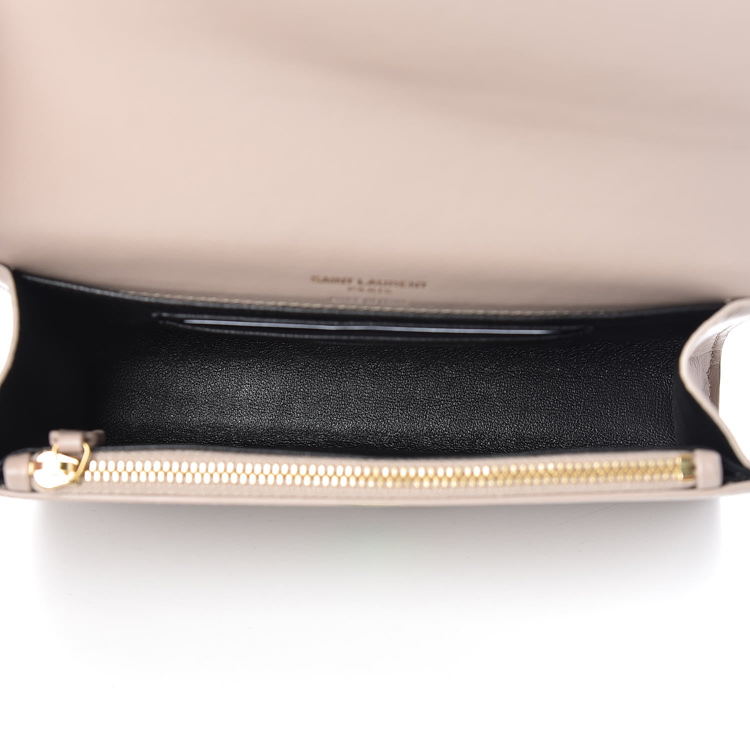 Saint Laurent Smooth Calfskin Monogram Kate Belt Bag Natural 5 of 9