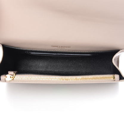 Saint Laurent Smooth Calfskin Monogram Kate Belt Bag Natural 5 of 9