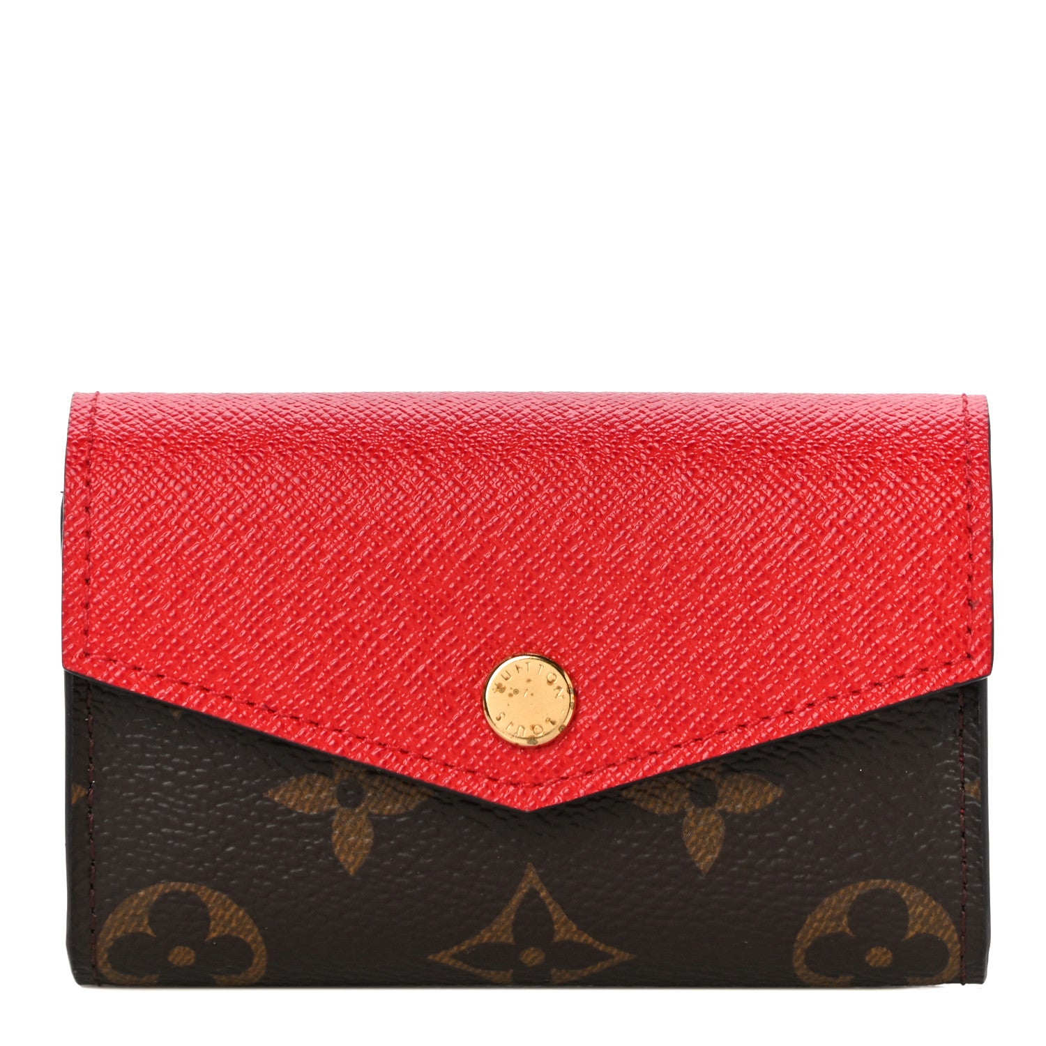 Louis Vuitton Monogram Sarah Multicartes Coquelicot 1 of 11