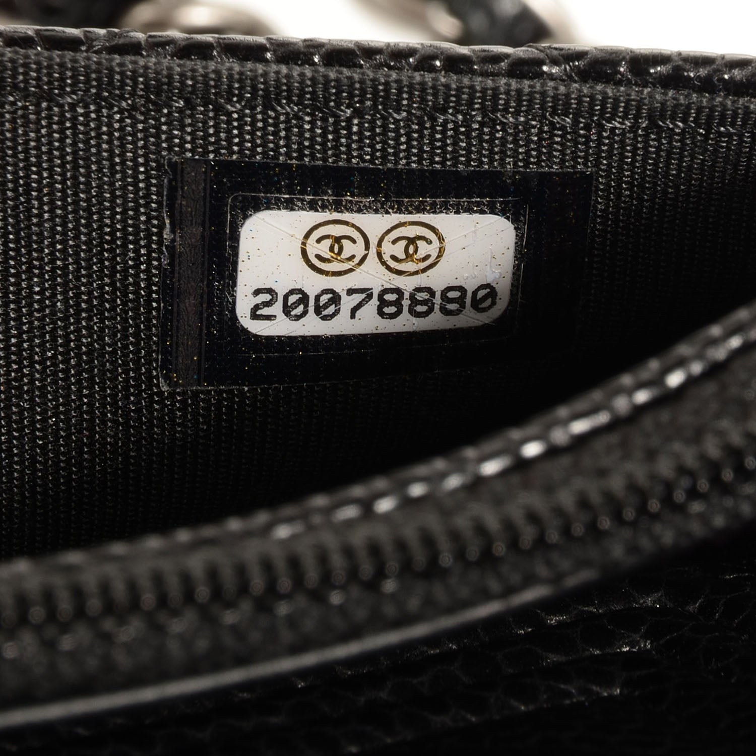 Chanel Caviar Quilted Boy Wallet On Chain WOC Black 8 of 8