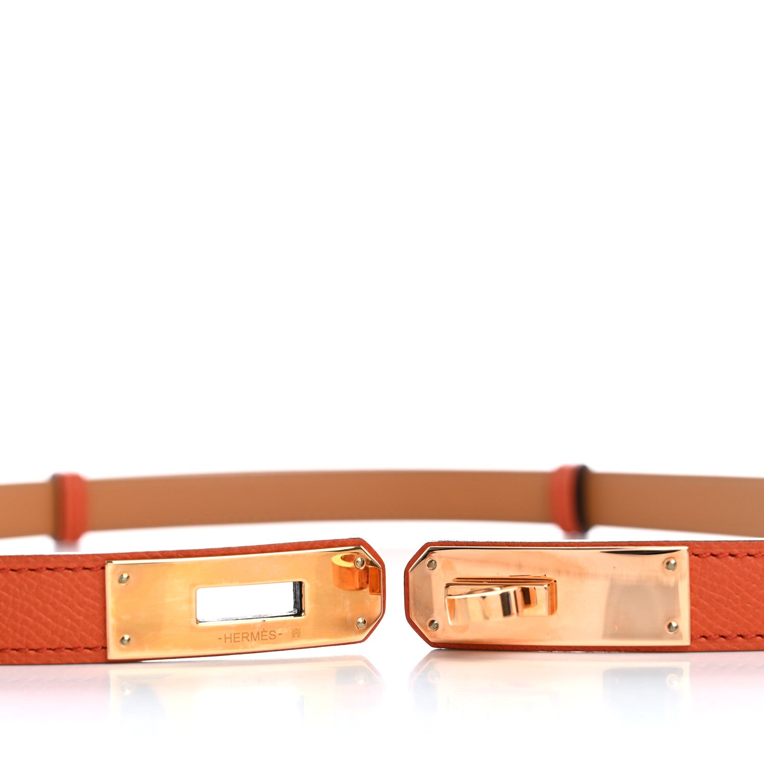 Hermes Epsom Kelly Belt Terre Battue 4 of 5