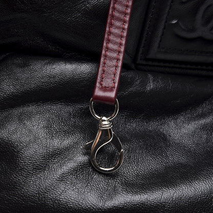 Chanel Lambskin Quilted Medium Coco Cocoon Reversible Tote Black 9 of 17