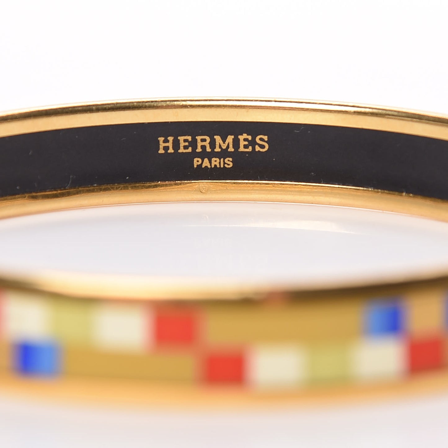 Enamel Printed Narrow Bracelet 70