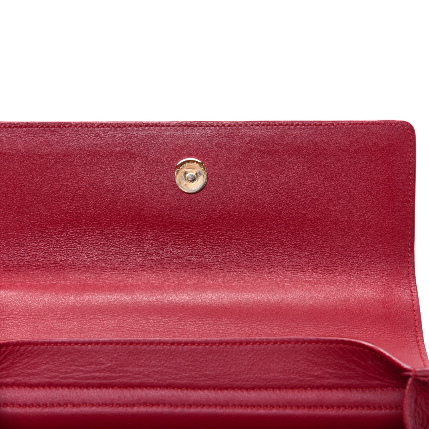 Saint Laurent Grained Calfskin Small Moujik Top Handle Bag Red 11 of 24