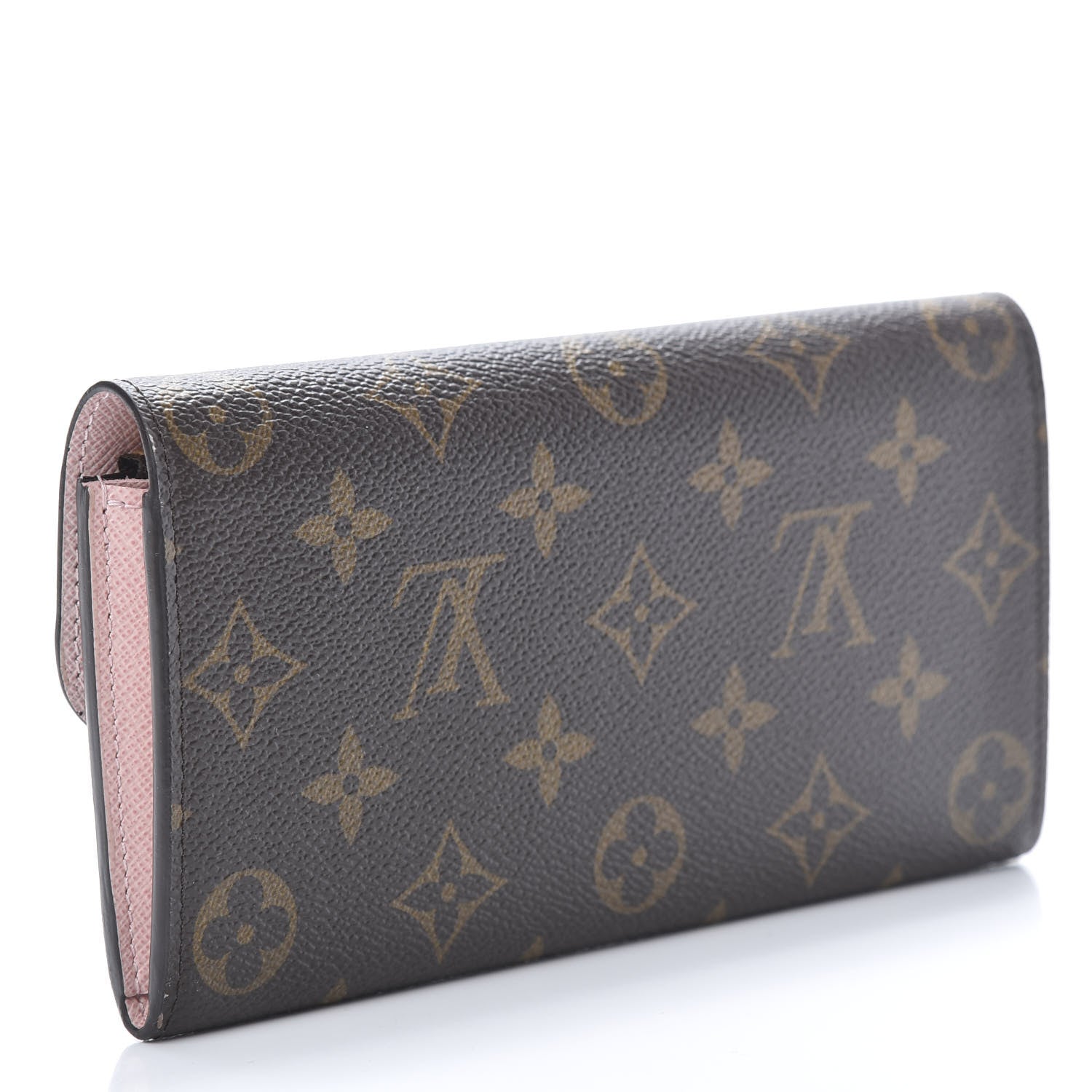 Louis Vuitton Monogram Emilie Wallet Rose Ballerine 3 of 8
