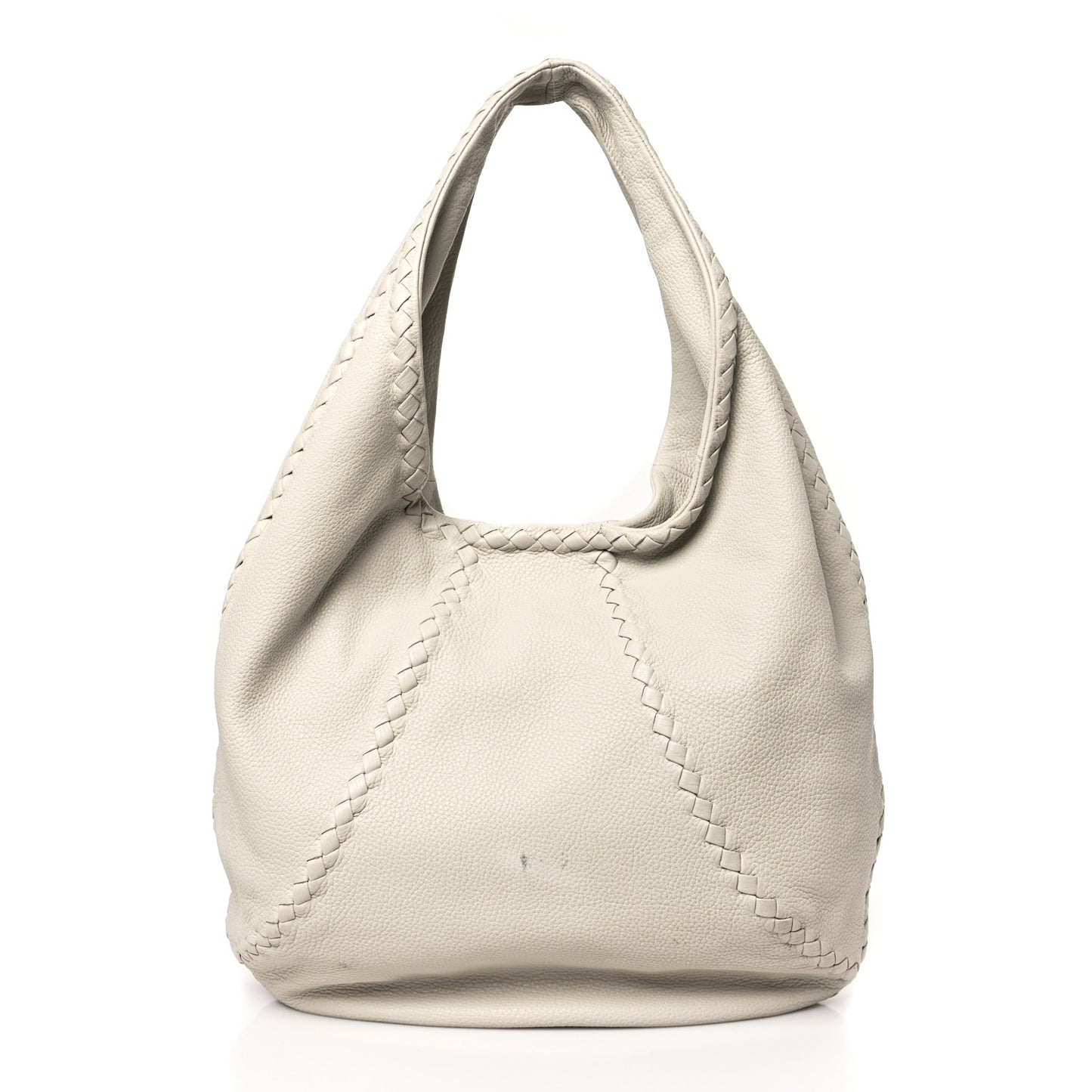 Cervo Deerskin Large Hobo White