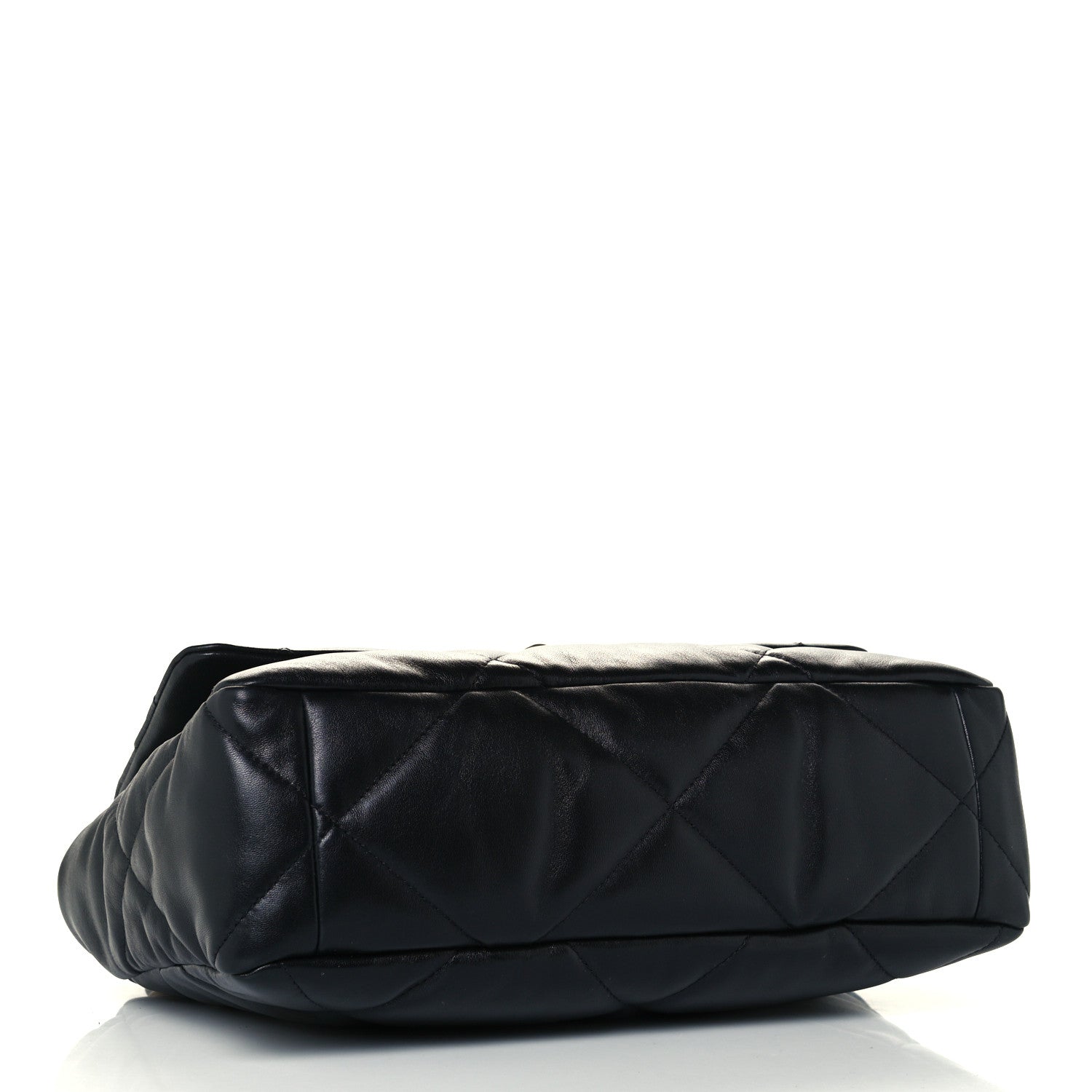 Chanel Lambskin Quilted Large Chanel 19 Flap Black 3 of 10