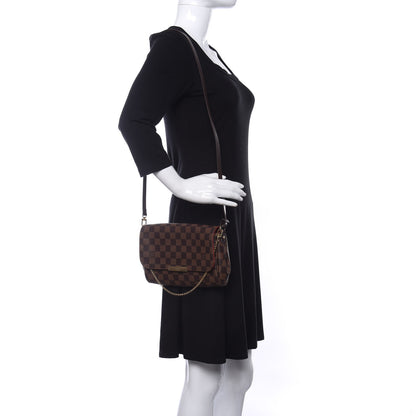 Louis Vuitton Damier Ebene Favorite MM 2 of 10