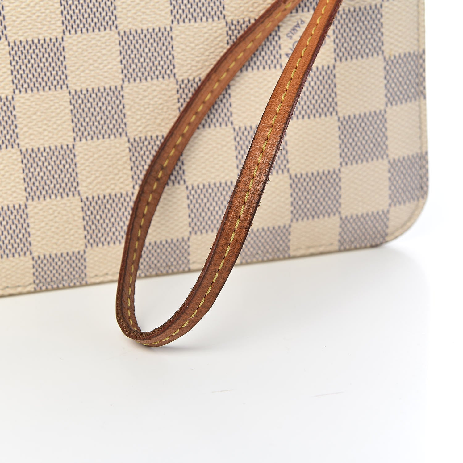Louis Vuitton Damier Azur Neverfull MM GM Pochette Rose Ballerine 9 of 13