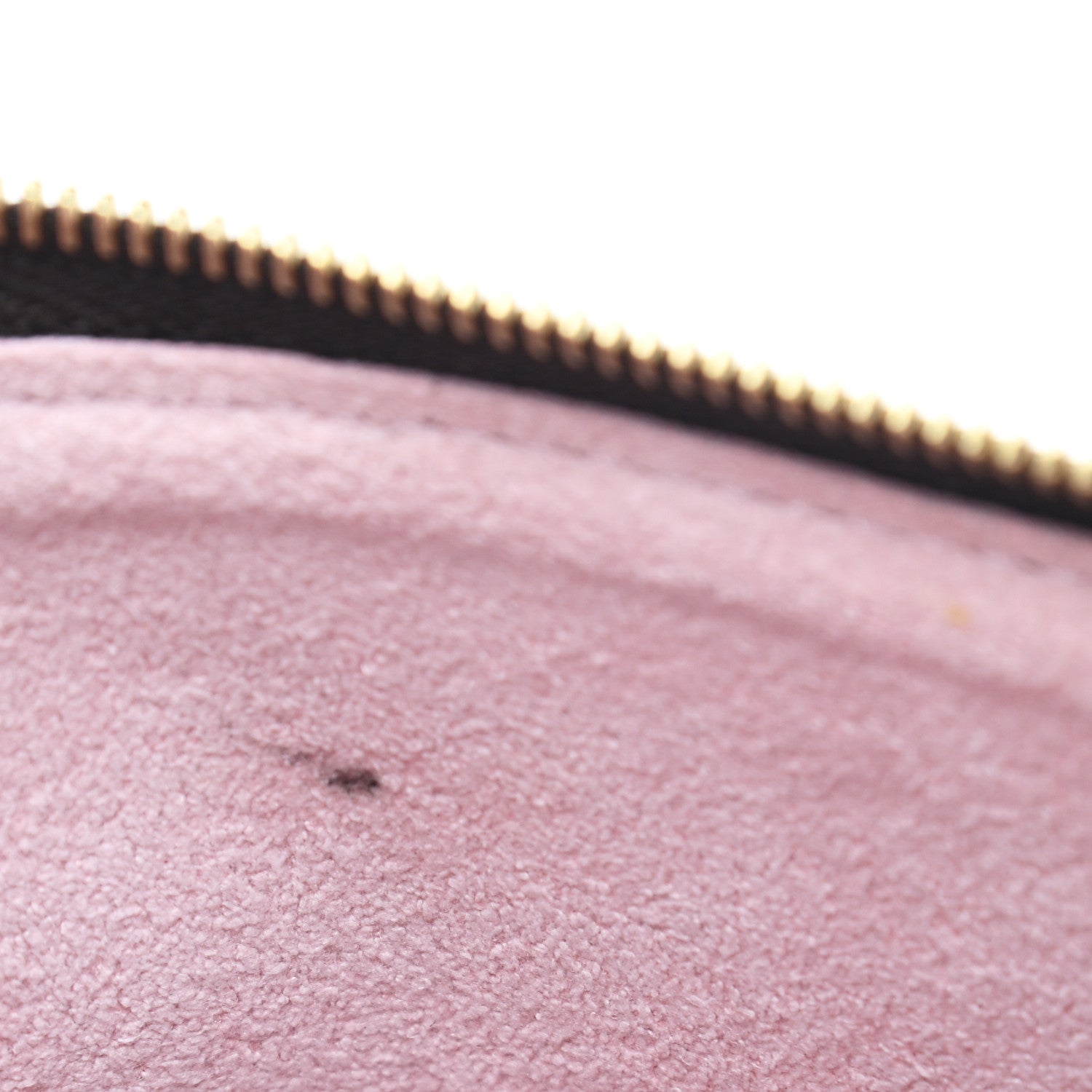 Louis Vuitton Monogram 2020 Christmas Animation Big Wheel Double Zip Pochette Rose Ballerine 7 of 9